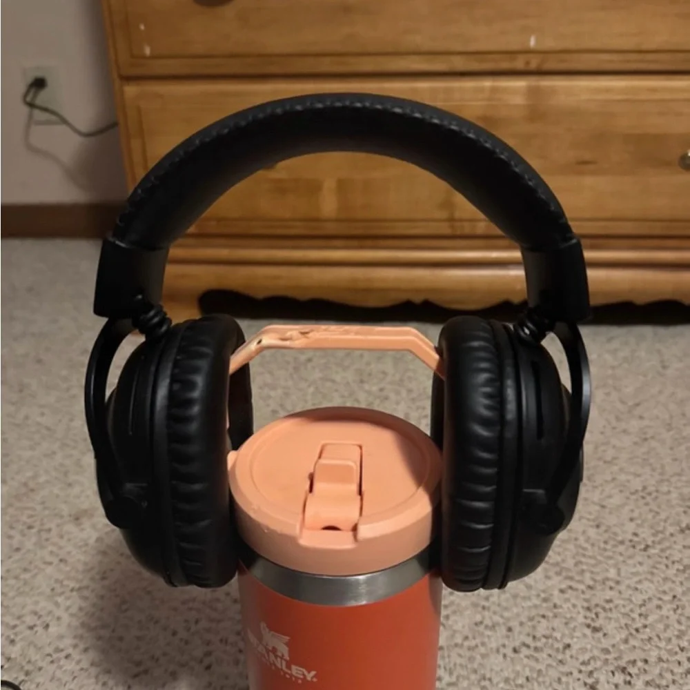 Logitech Black and Silver Gaming Headset